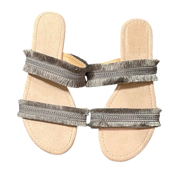LC Lauren Conrad Shoes - LC Lauren Conrad Women's Sandals-Gray-Size 8/9